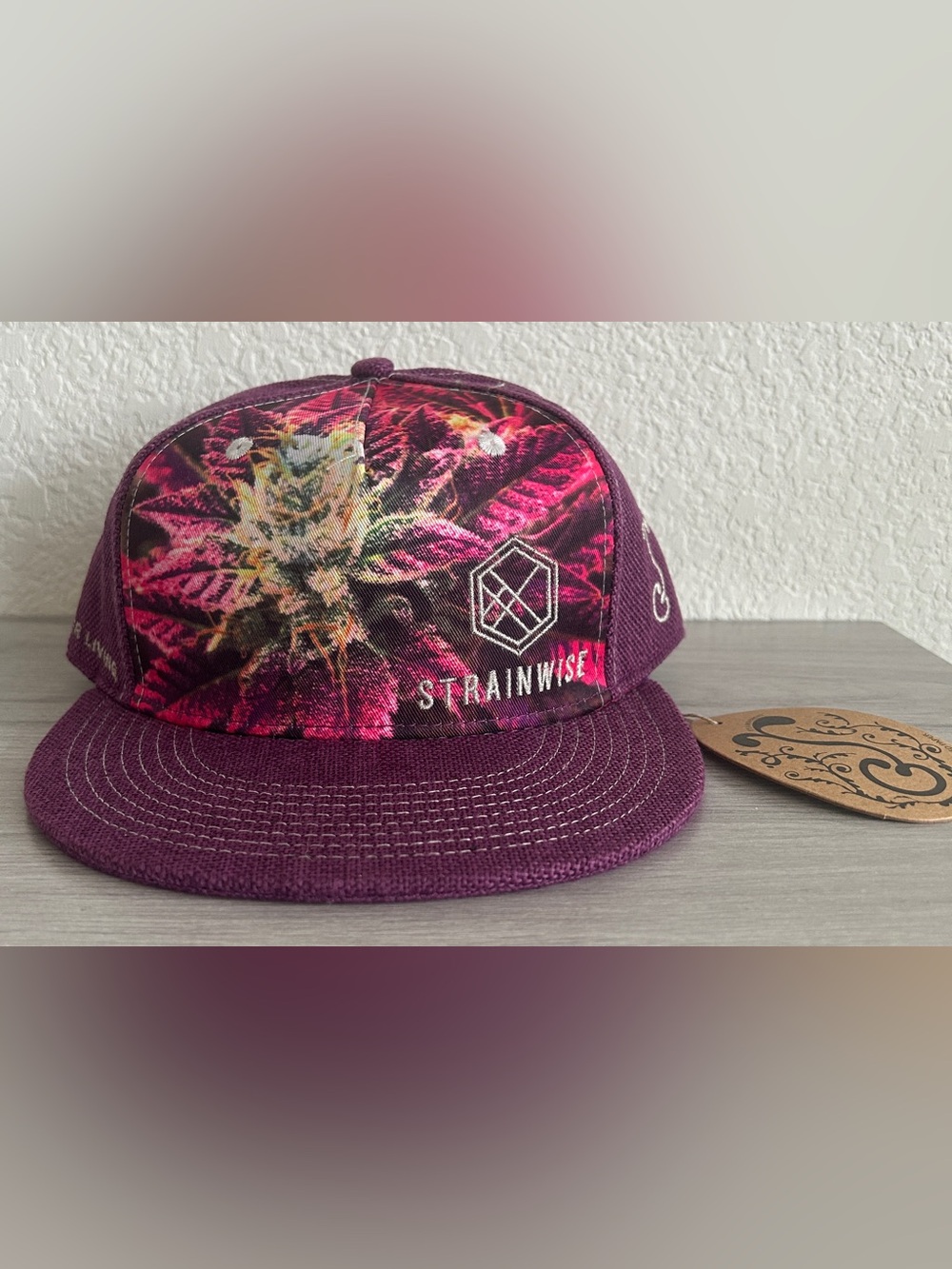 Grassroots California x Strainwise Limited Edition Hemp Snapback Hat – (NWT)